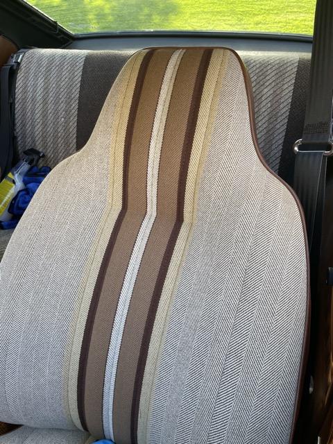 Auto replica upholstery